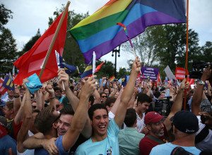 Same sex marriage celebration