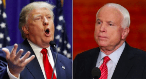 Donald Trump John McCain