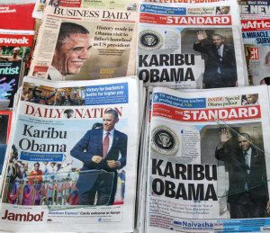 Kenya news on Obama