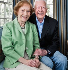 Jimmy Carter with Rosalynn