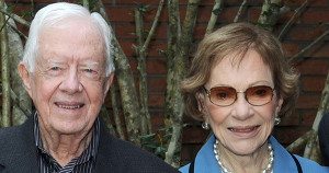 Jimmy Carter with wife