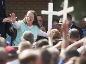 Christians rally for Kim Davis