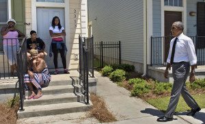 Obama Hurricane Katrina visit