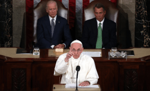 Pope Francis at Congress