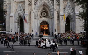 Pope Francis at St. Patricks