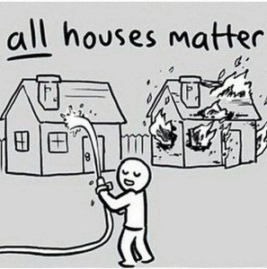 Black Lives Matter-all houses matter