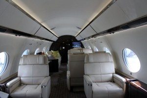 Gulfstream G650 cabin