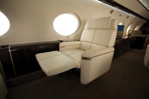 Gulfstream G650 luxury seats