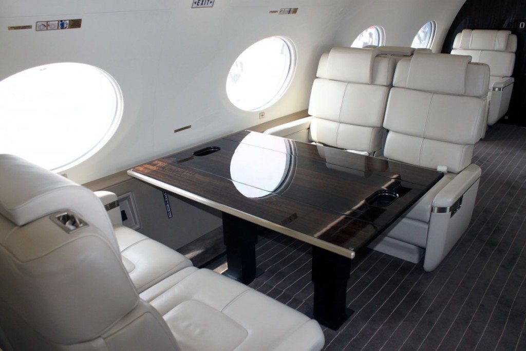 Gulfstream G650 seating