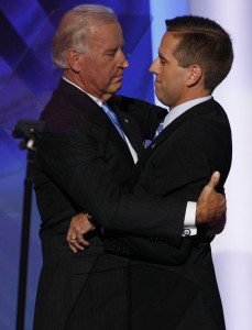 Joe and Beau Biden