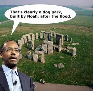 Ben Carson on stonehendge