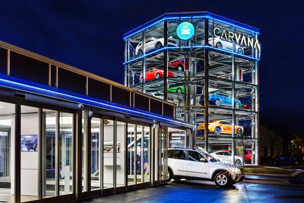 Carvana car vending machine