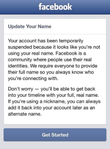 Facebook name policy