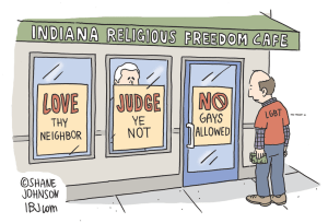 Religious Freedom cartoon