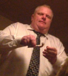 Rob Ford smokes crack