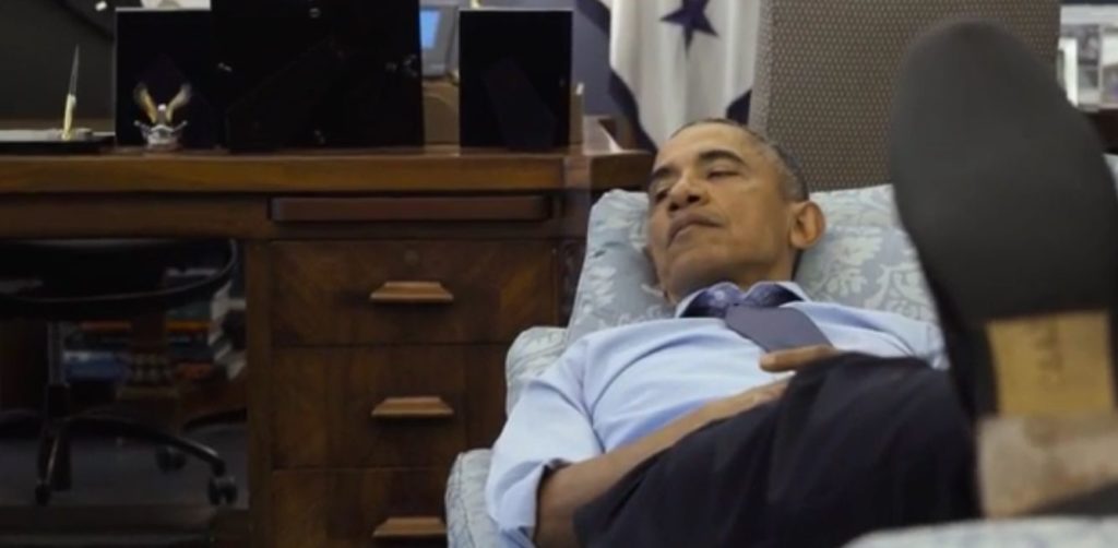 Couch Commander Obama