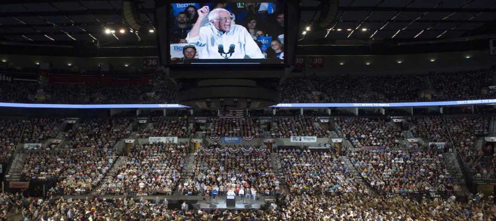 Bernie Sanders rally