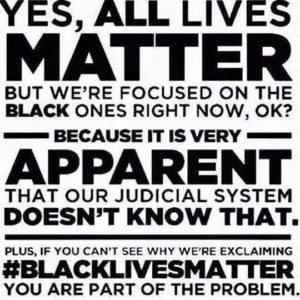 Black Lives ALL LIVES