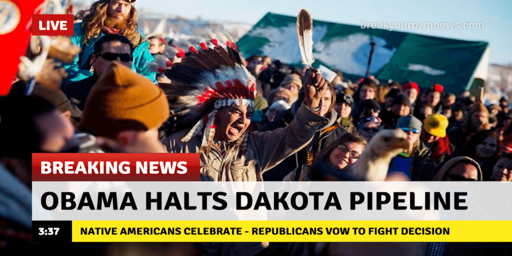 President Obama denies Dakota Access Pipeline