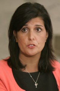 Trump Cabinet NIKKI HALEY