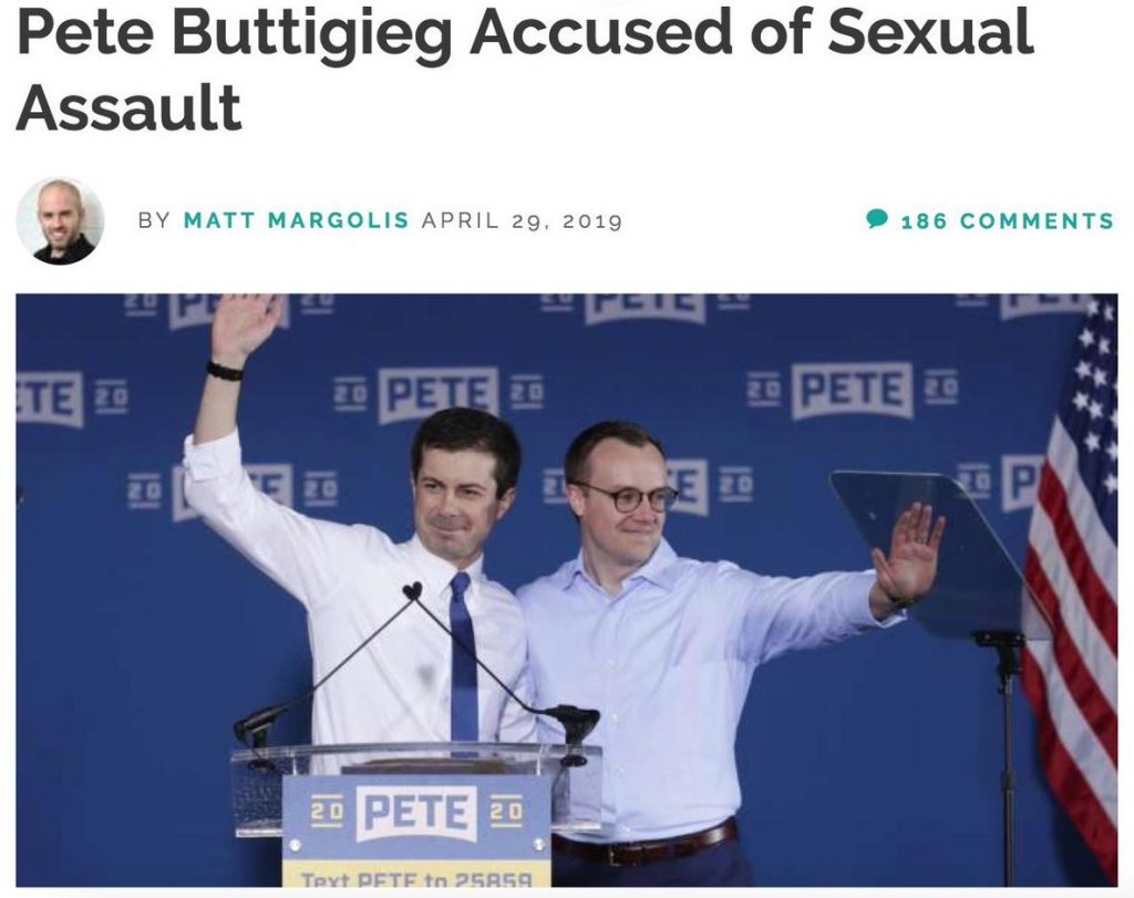 Fake Takedown Of Buttigieg