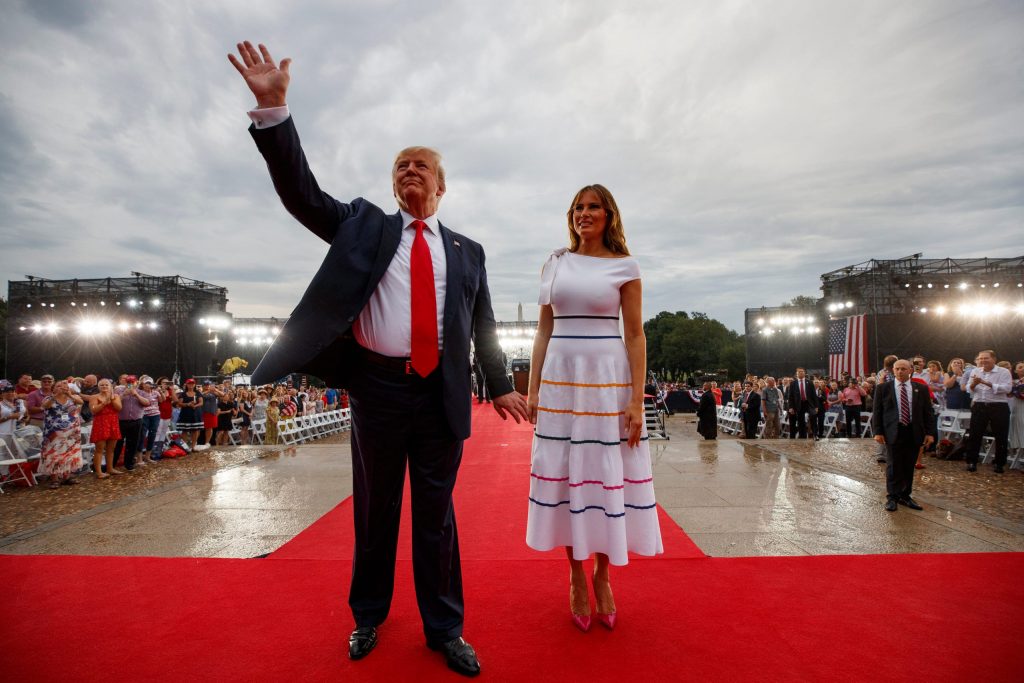 Trump Salute 