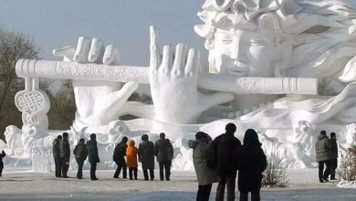 Snow Sculptures