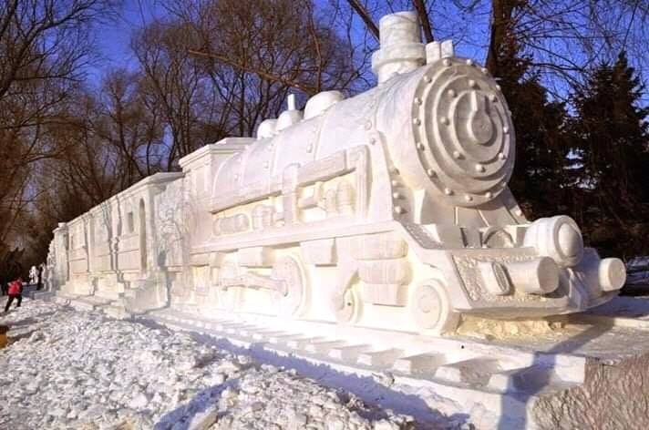 Snow Sculptures