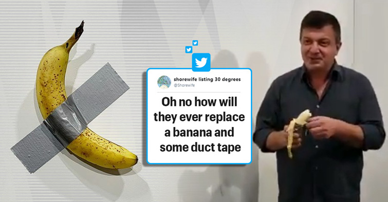 The Man Who Ate The $120000 Banana