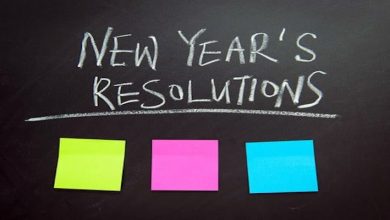 New Year resolutions