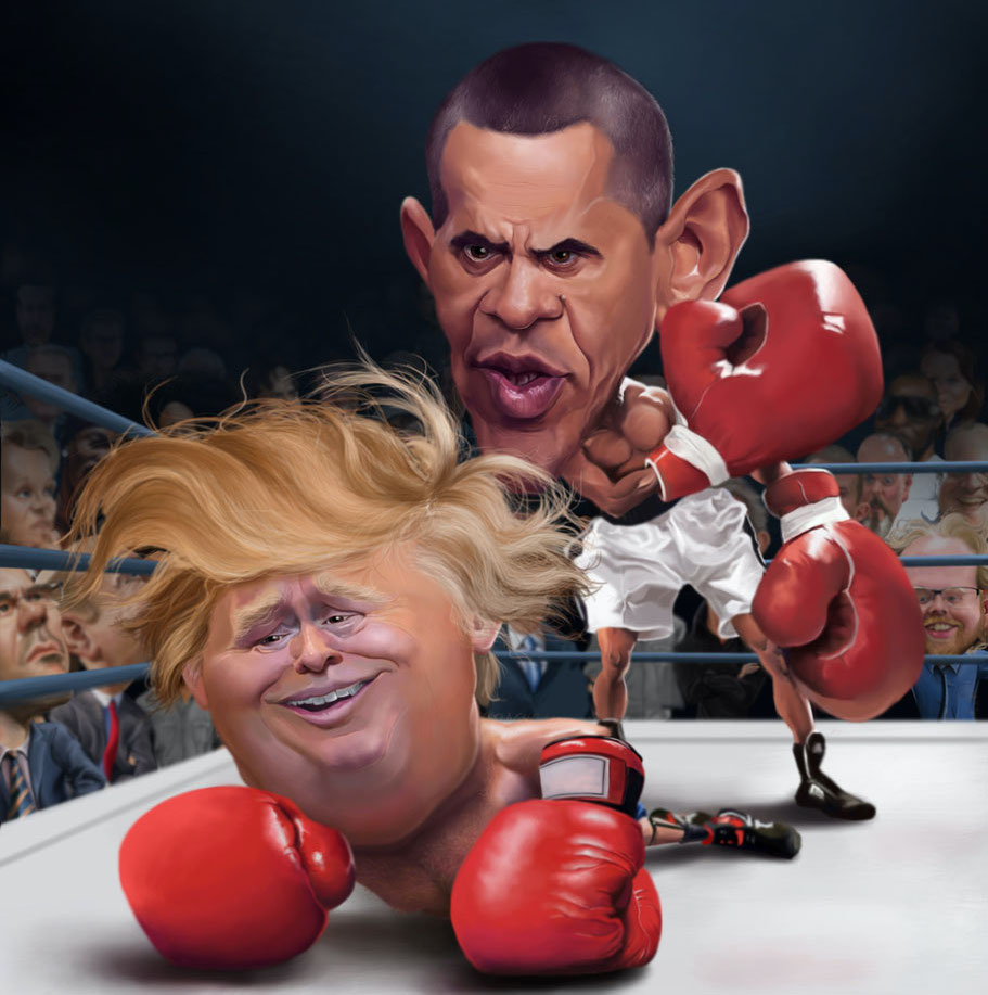 Obama Knockout Punch