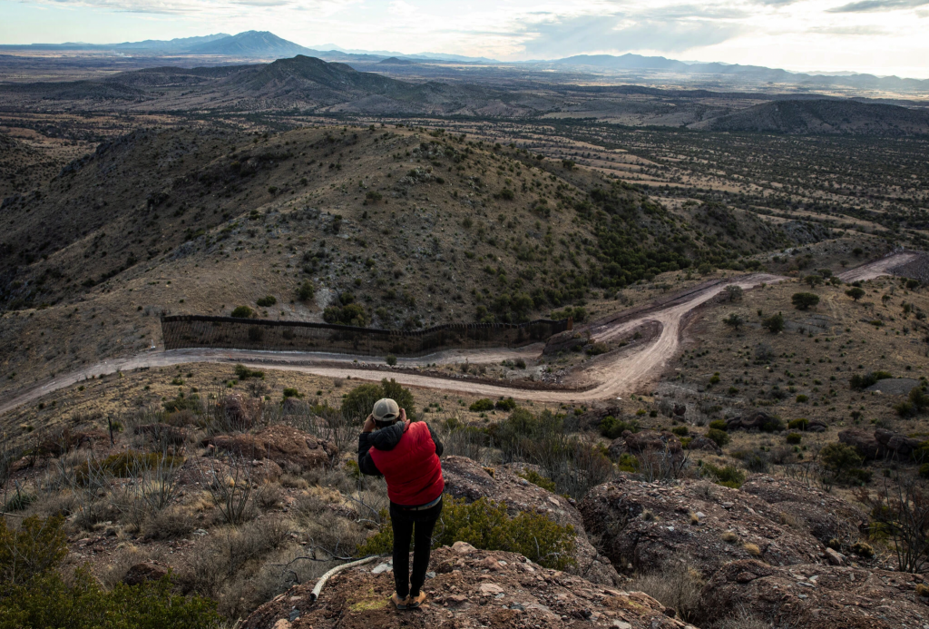 Incomplete Trump Border Wall