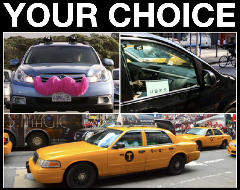 Uber Yellow Cabs 