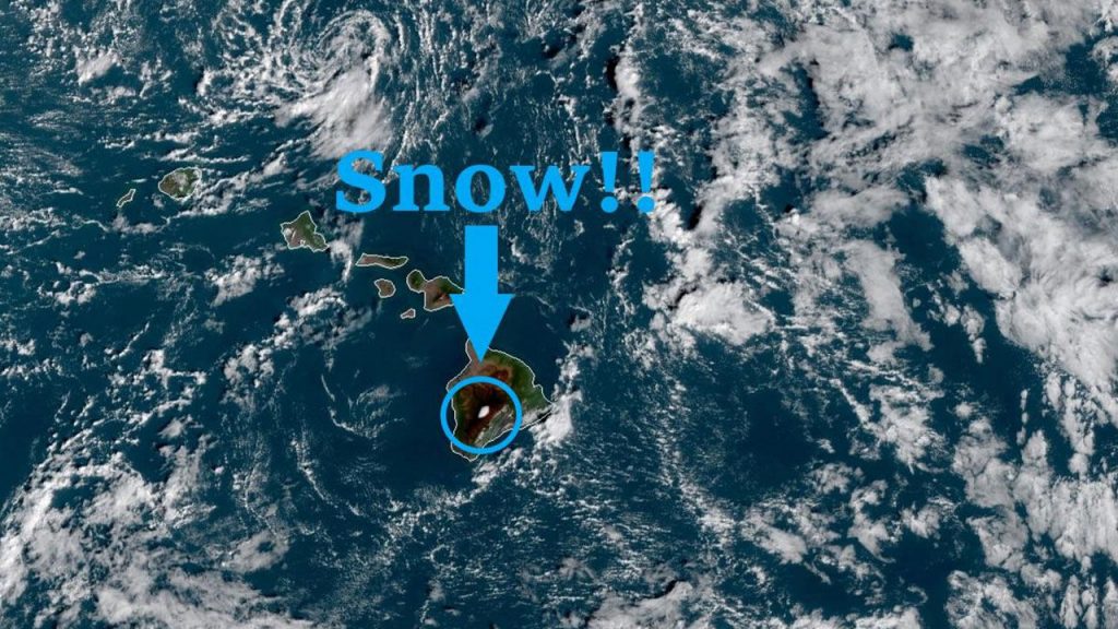 Hawaii Snow Blizzard 