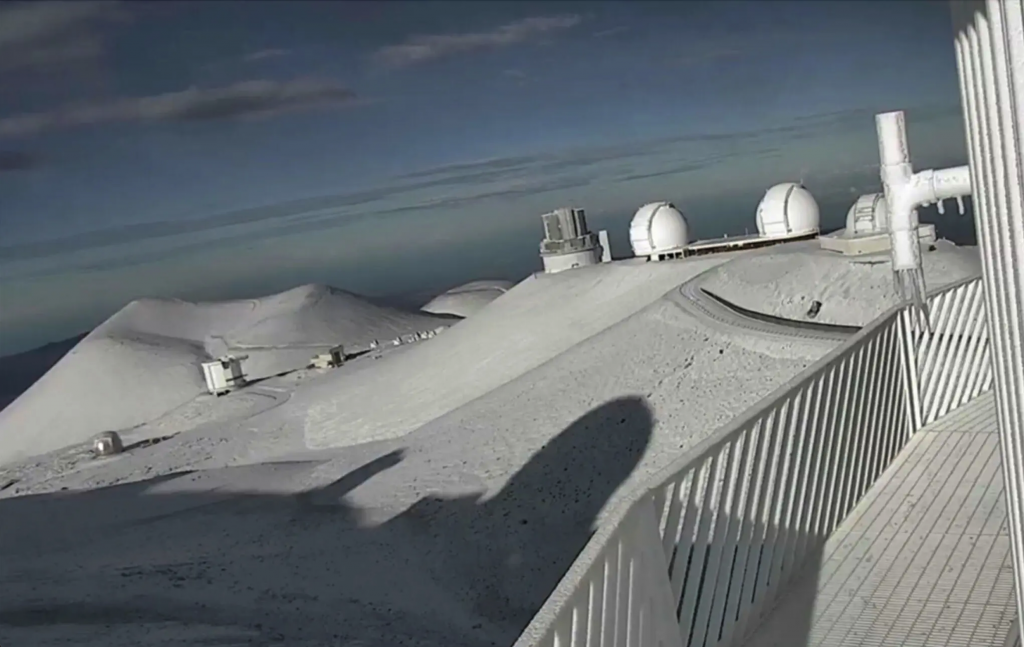 Hawaii Snow Blizzard 