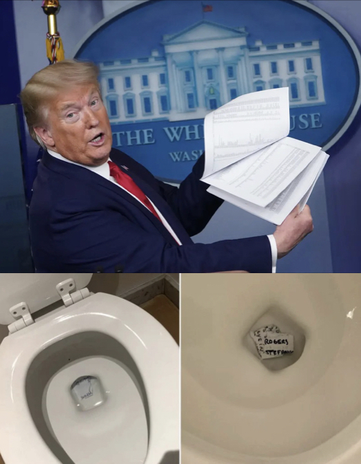 trump toilet