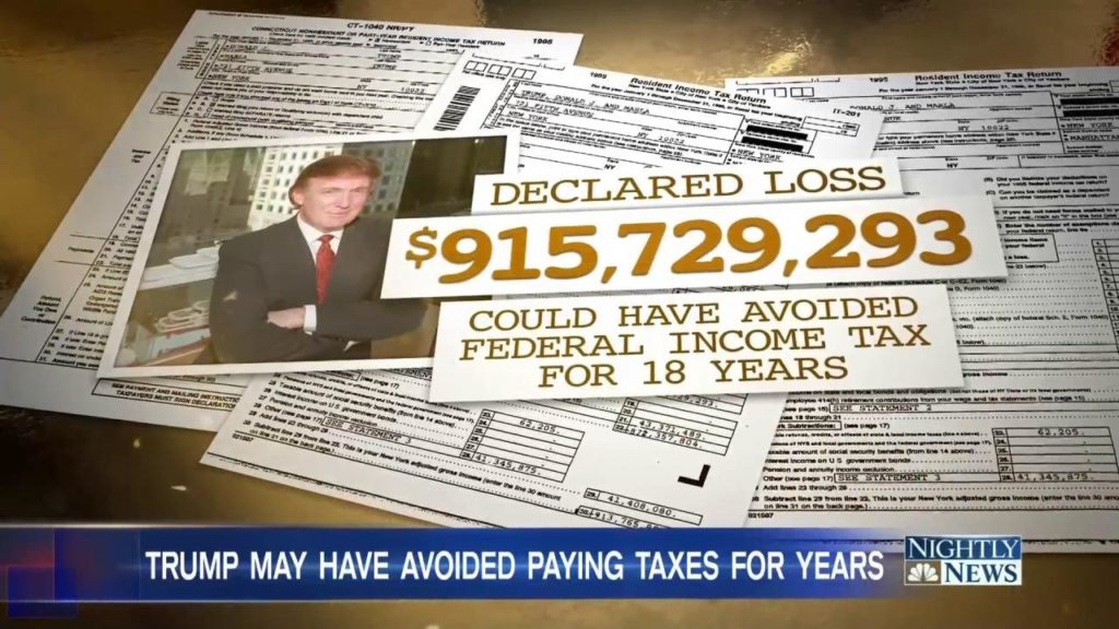 Donald Trump Taxes  