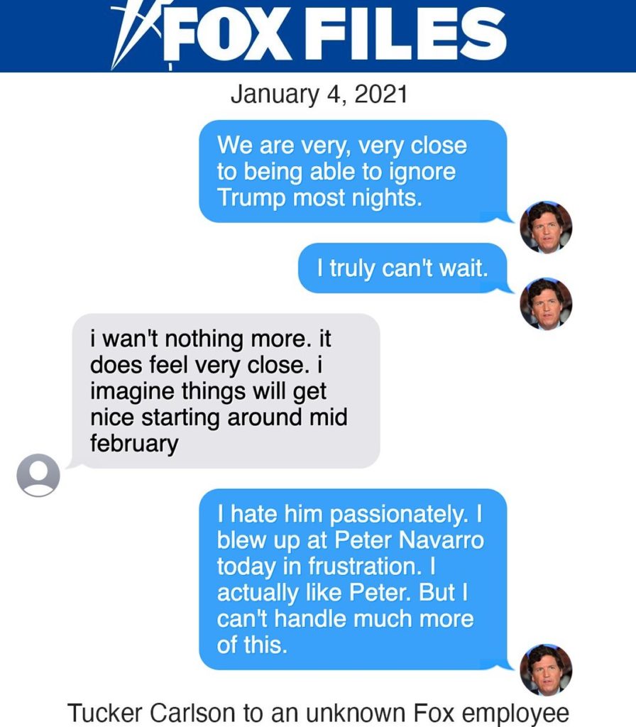 Tucker Carlson Texts 