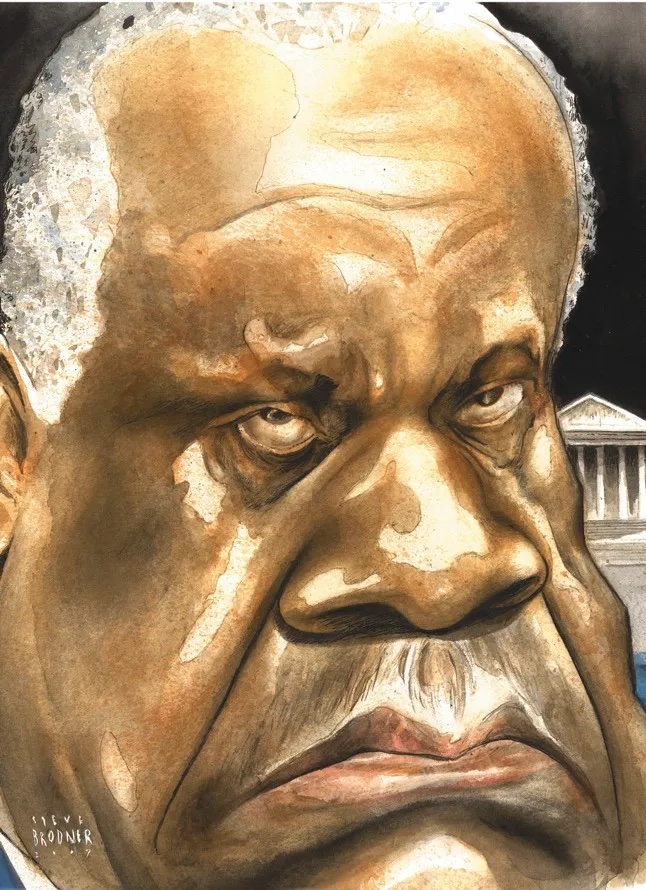 Angry Clarence Thomas