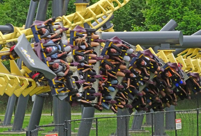 Batwing Roller Coaster 