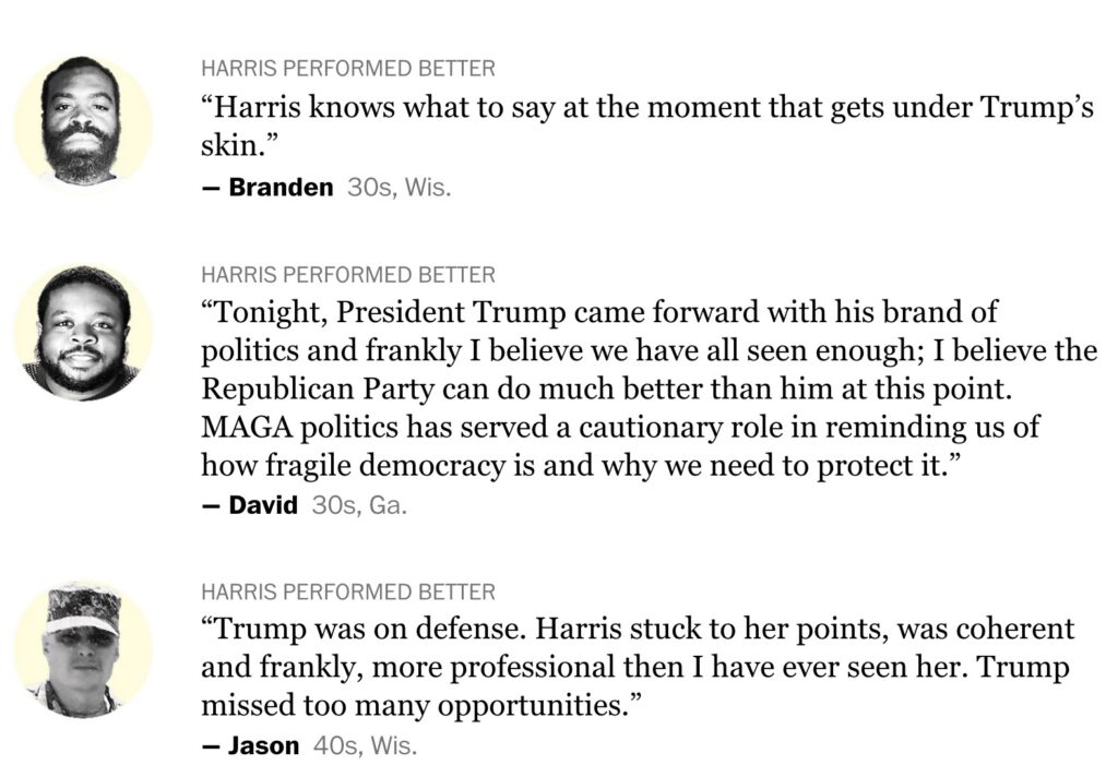 Harris vs Trump Debate